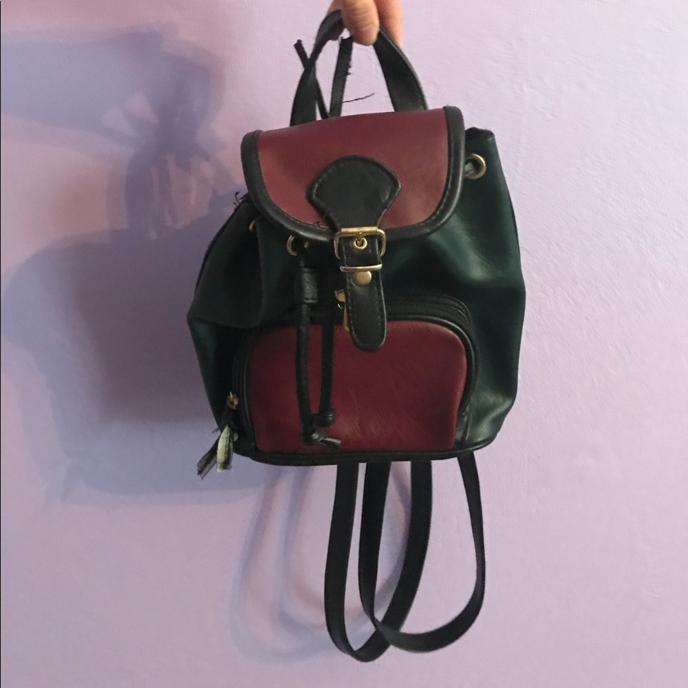 Vintage mini backpack